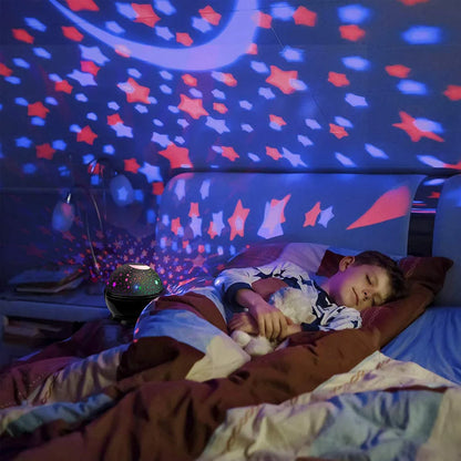 Projecteur d'étoiles veilleuse pour enfants